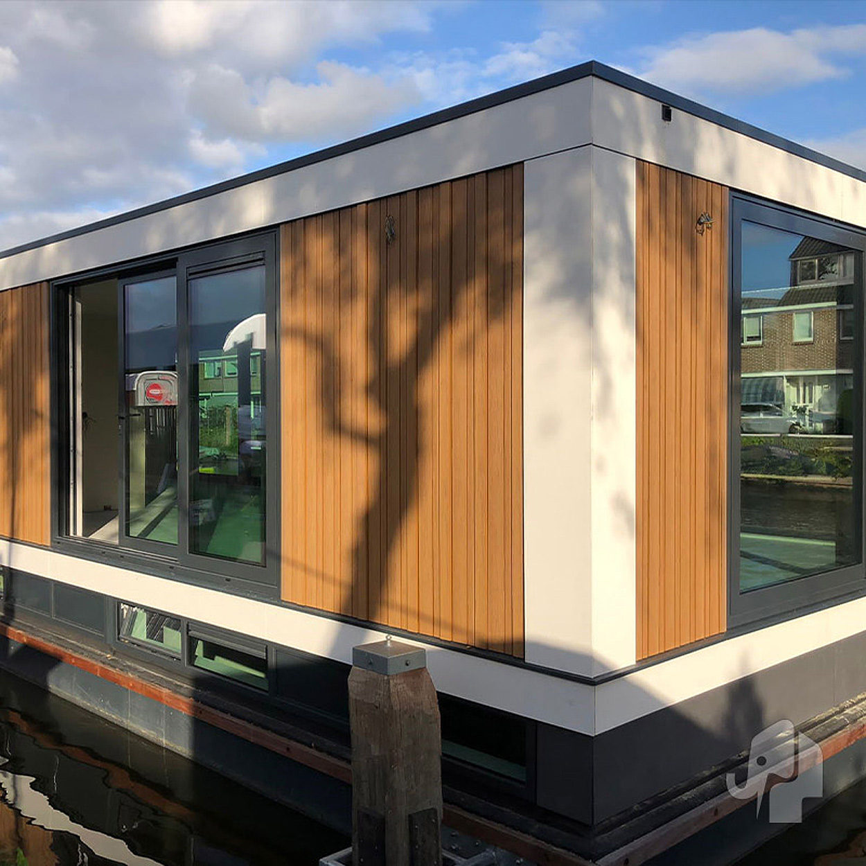 Eva-Last Composiet Gevelbekleding Natural Cedar Stripes S